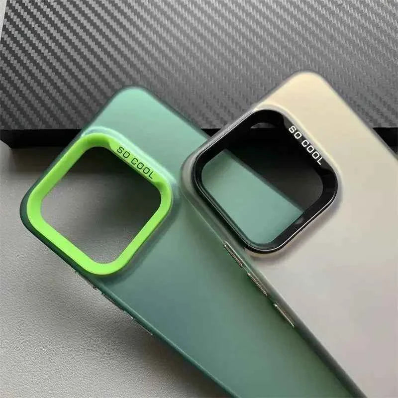 Luxury Metallic Aurora Matte Phone Case for Xiaomi
