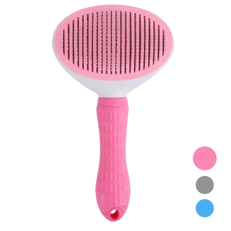 Premium Self-cleaning Pet Brush - Effortless Grooming