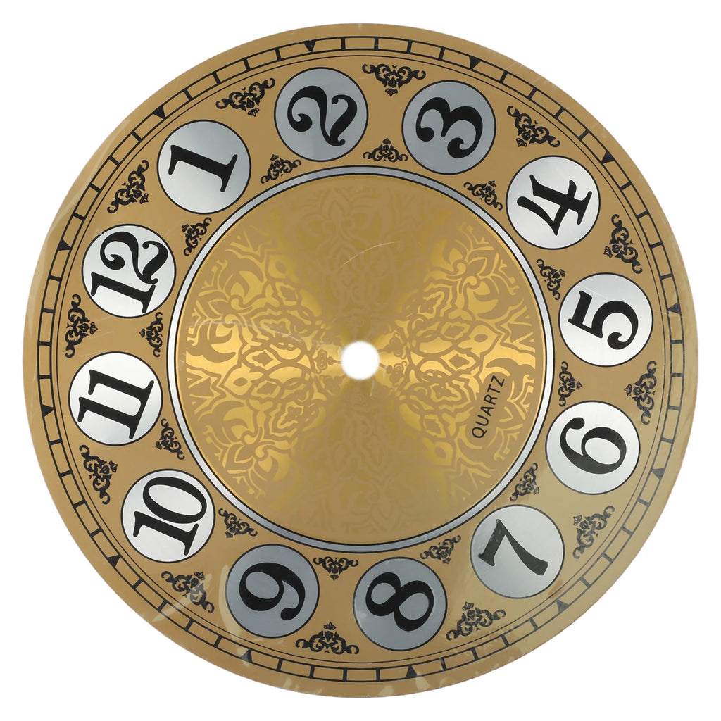 Premium Aluminium Clock Dial - 180mm Arabic Numerals