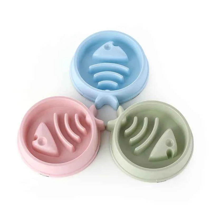 Premium Pet Slow Feeder Bowl - Healthy Eating Solution