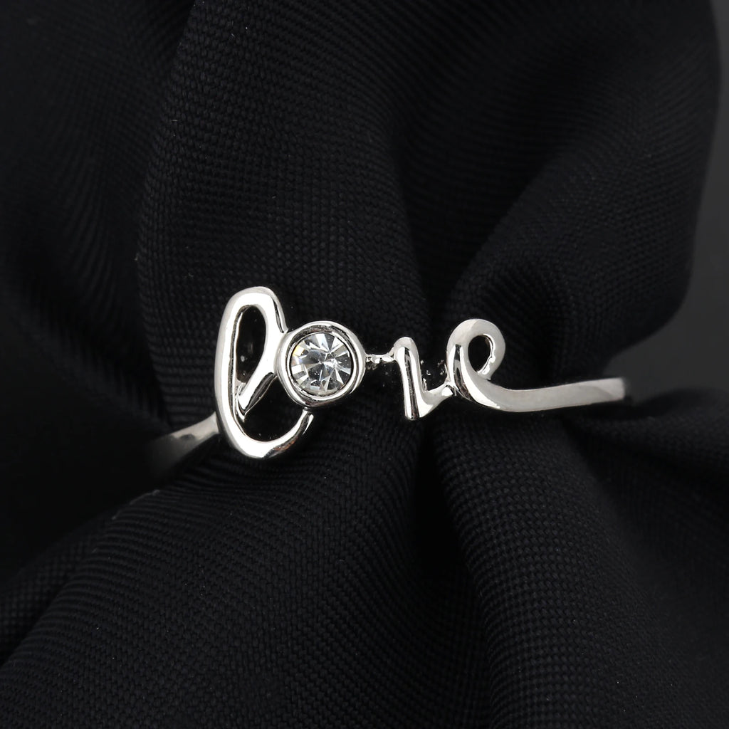 Elegant Crystal Ring for Women - Rose Gold Austrian Crystals