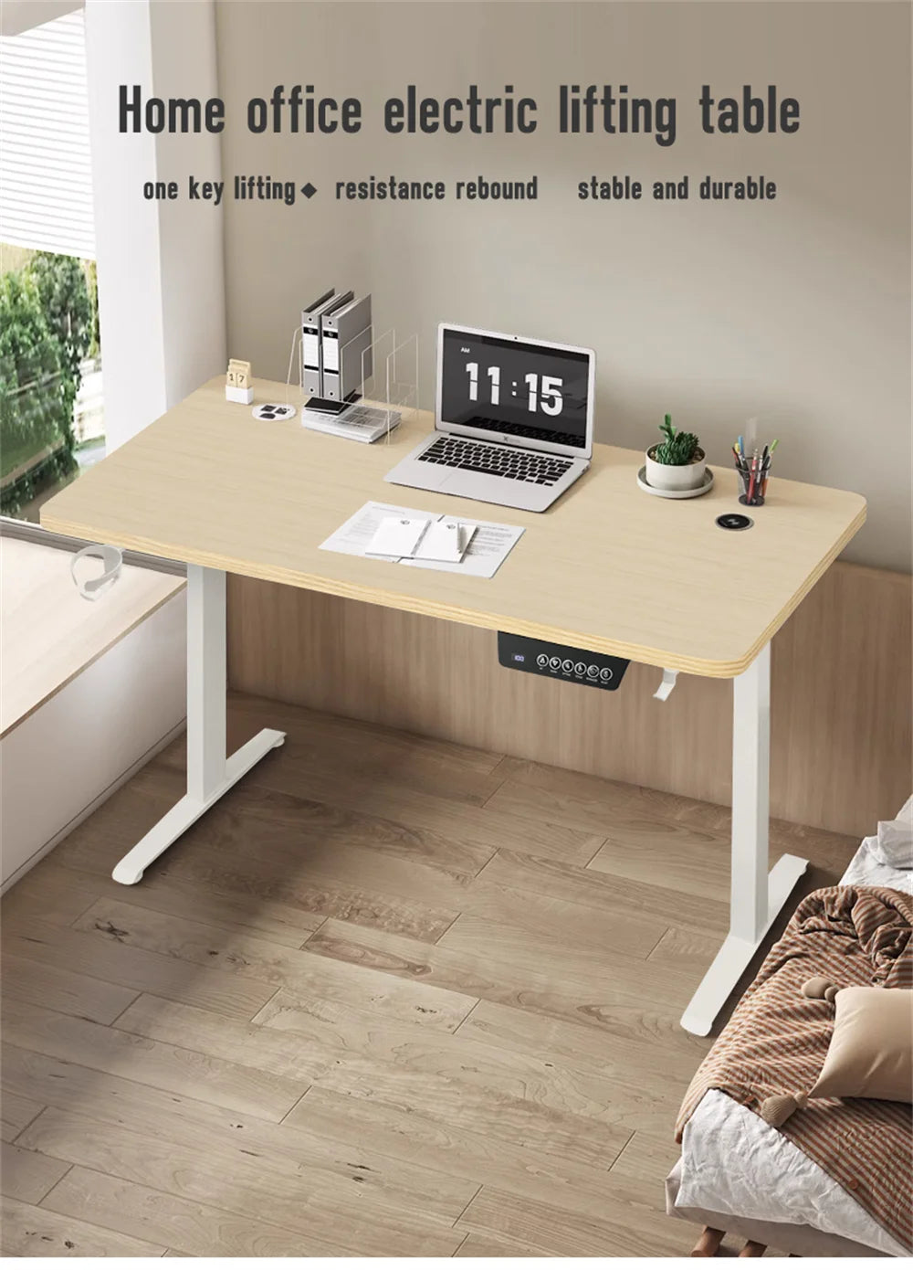 Premium Electric Standing Desk - Height Adjustable Motion Desk