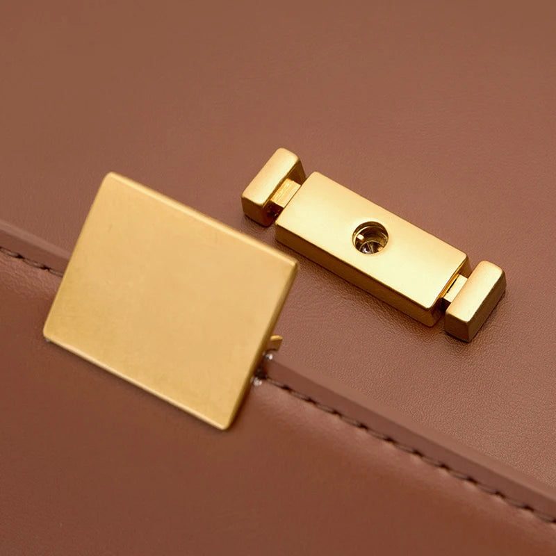 Premium Leather Shoulder Bag - Luxurious Designer Style