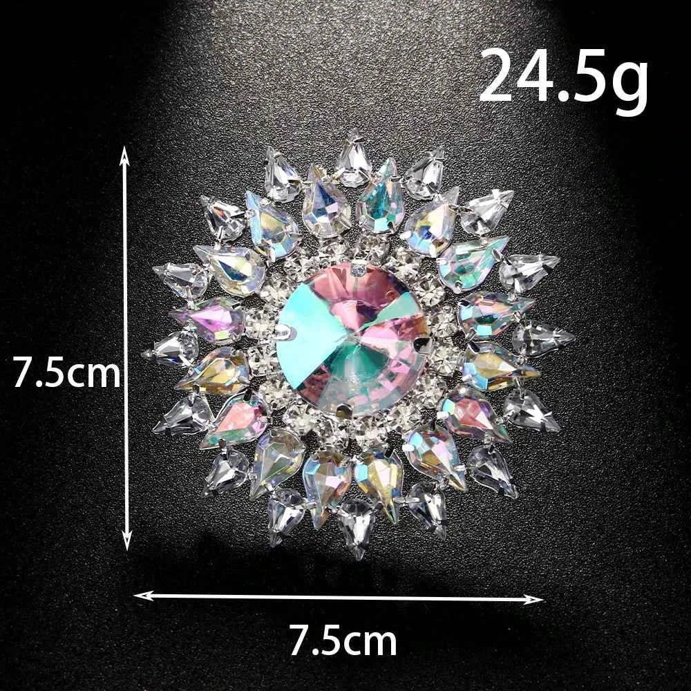 Luxury Y2K Geometric Ring - Exaggerated Statement Party Jewelry