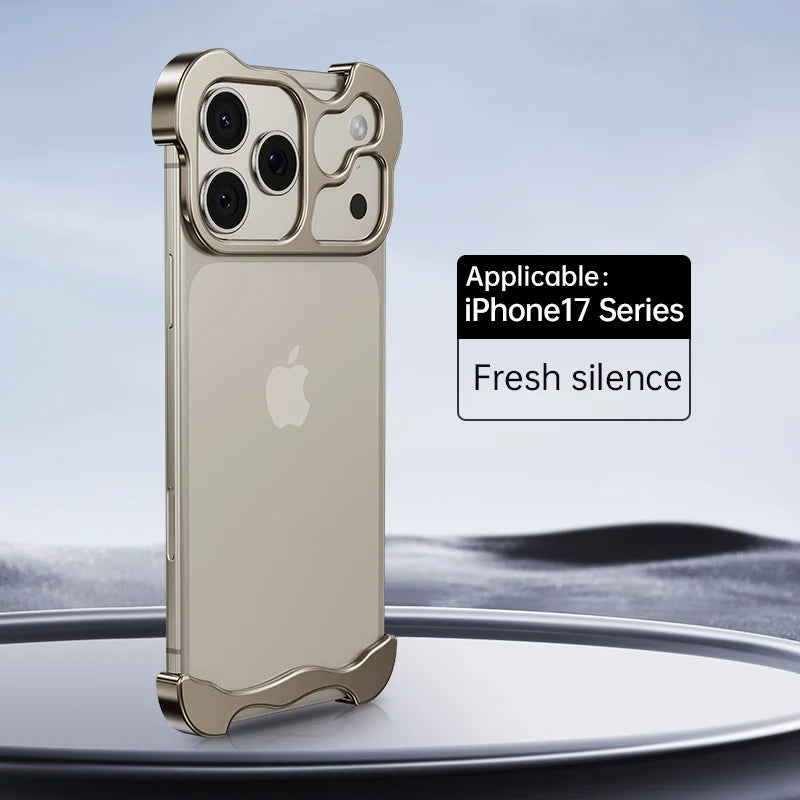Premium Aluminum Alloy Phone Case - Irregular Bumper Protection