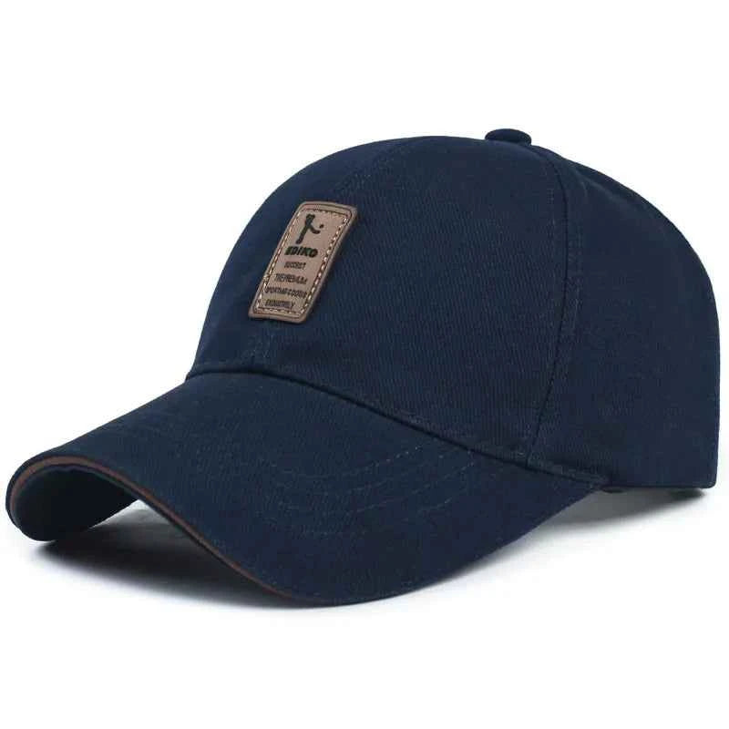 Premium Structured Baseball Cap - Solid Snapback Sunhat