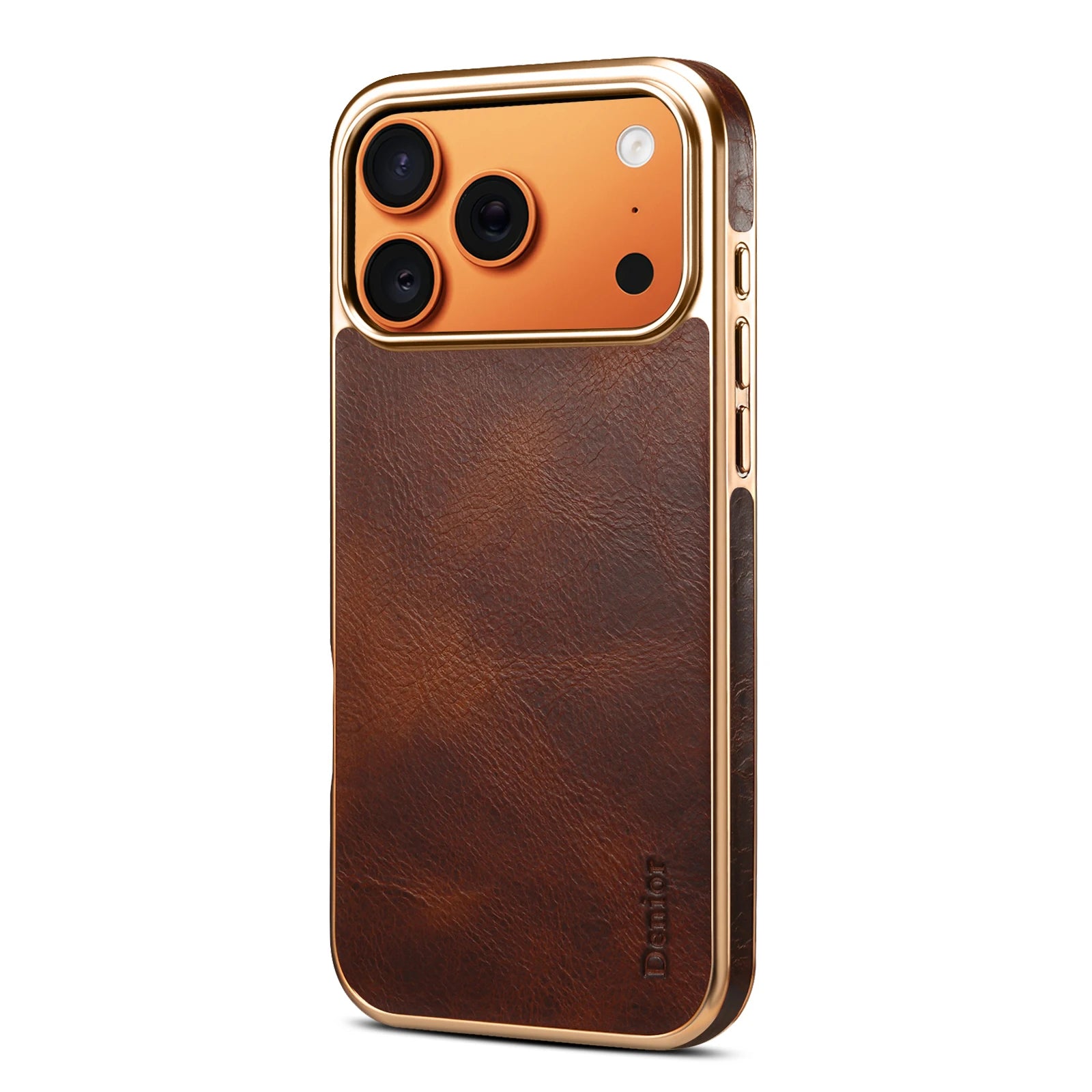 Premium iPhone Leather Case - Full-Grain & Hybrid Protection