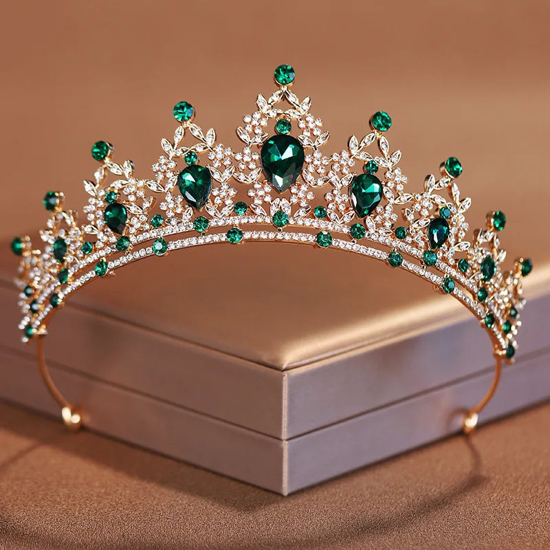 Luxury Bridal Tiaras and Crowns - Elegant Princess Headpiece