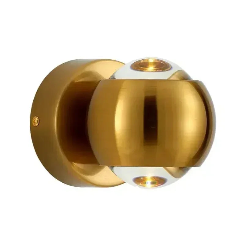 Elegant Glass Wall Sconce - Modern Art Lighting
