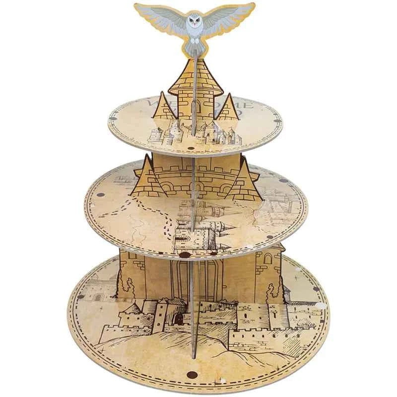 Premium Harry Potter Cake Stand - Magical Dessert Tray Display