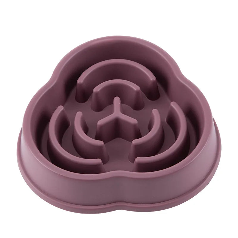 Premium Pet Slow Feeder Bowl - Healthy Eating Solution