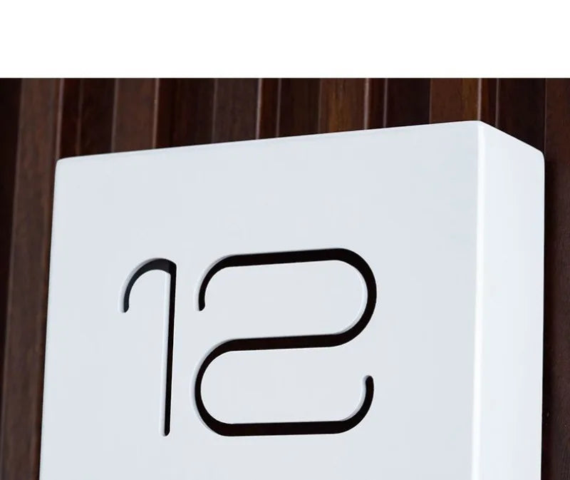 Elegant Modern Wood Silent Clock - Date & Temp Display