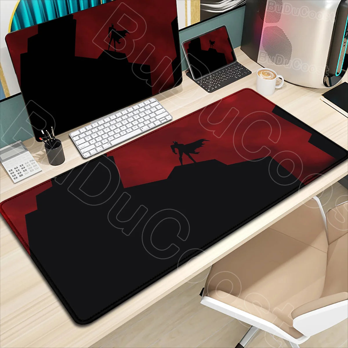 Large Gaming Mouse Pad - HD Waterproof Rubber Desk Mat