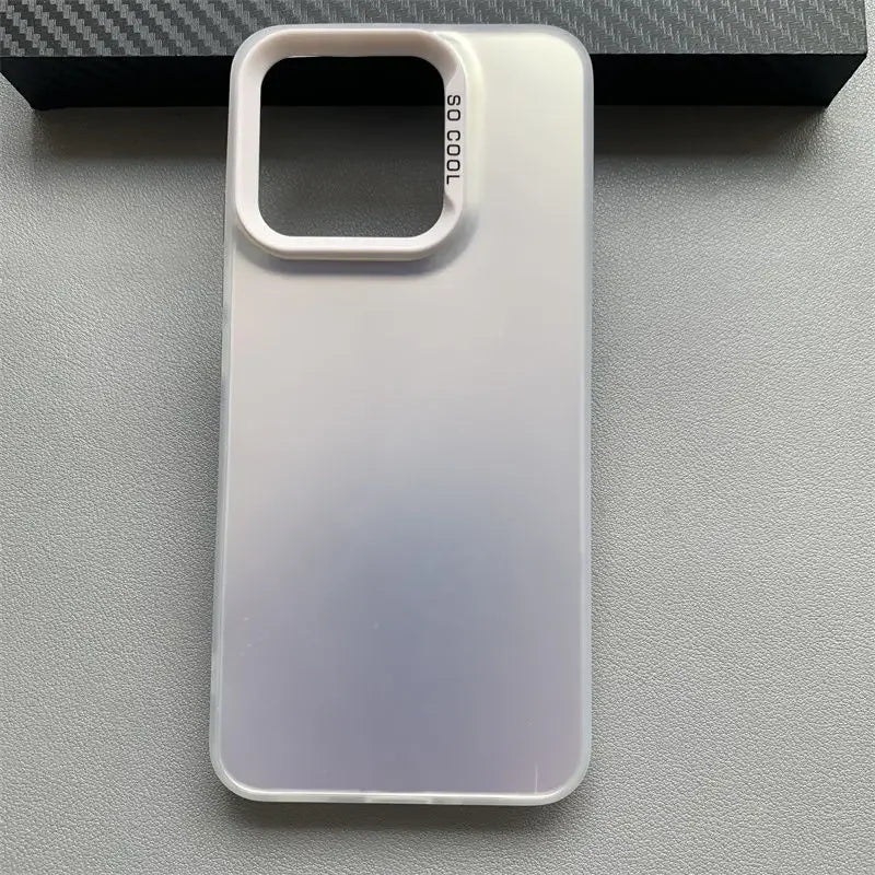 Luxury Metallic Aurora Matte Phone Case for Xiaomi
