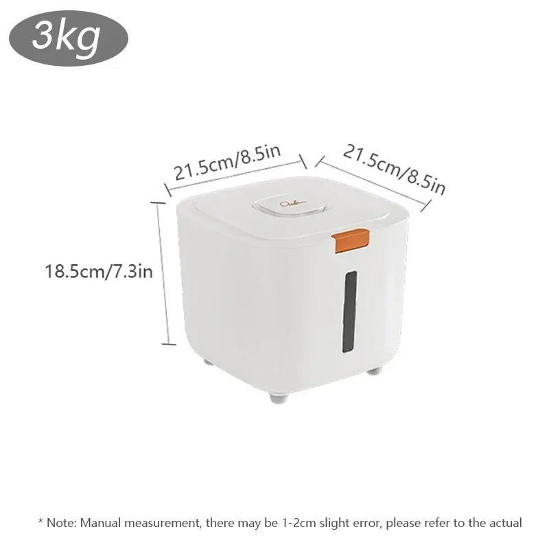 Premium Large Pet Food Container - Sealed & Moisture-Proof