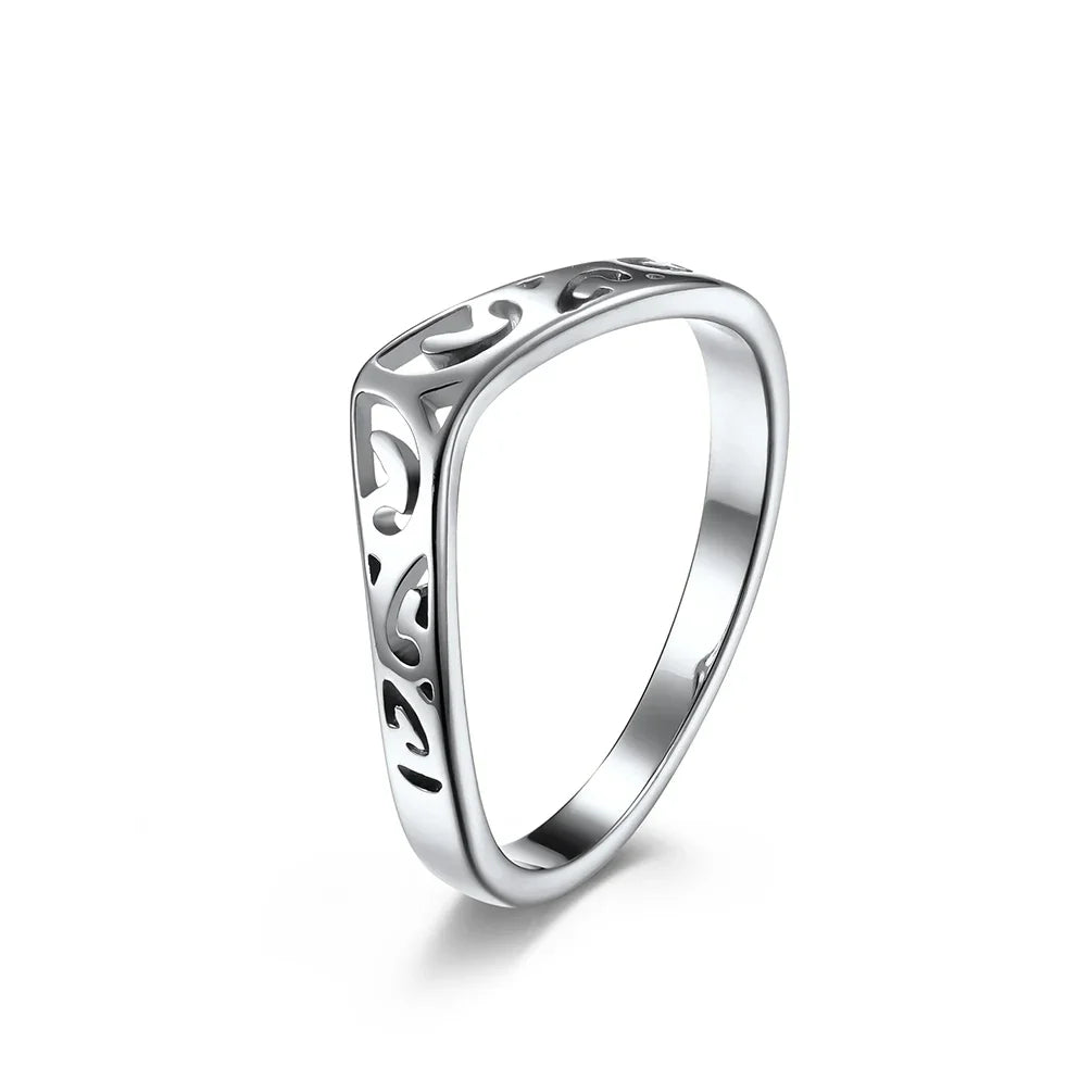 Luxury 2mm Stainless Steel Ring - Minimalist Band