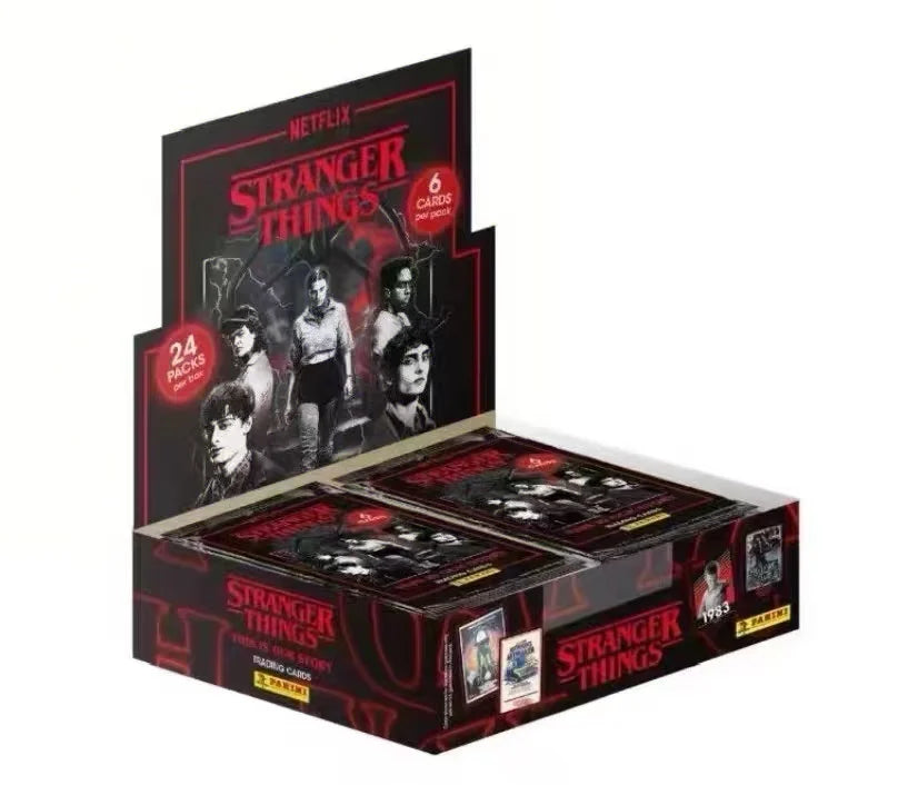 Stranger Things Collection Cards & Stickers Box - Premium Holiday Toy Gift