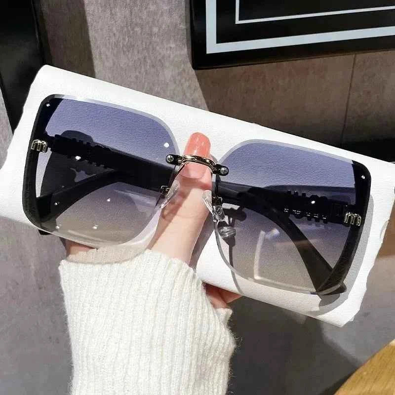Luxury Square Sunglasses for Women - Vintage Trendy UV Protection
