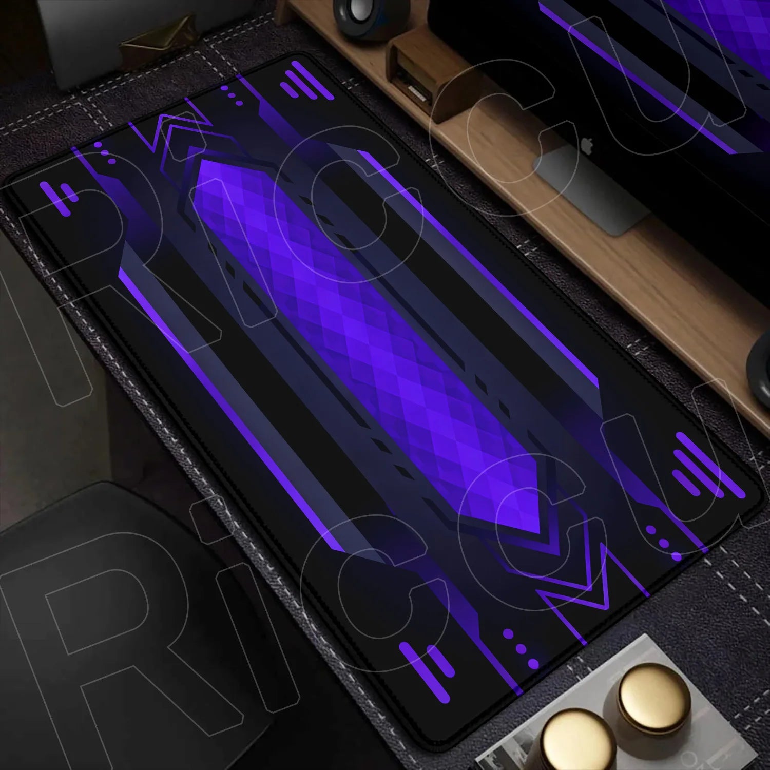 Premium HD Sci-Fi Gaming Mouse Pad - Large Desk Mat