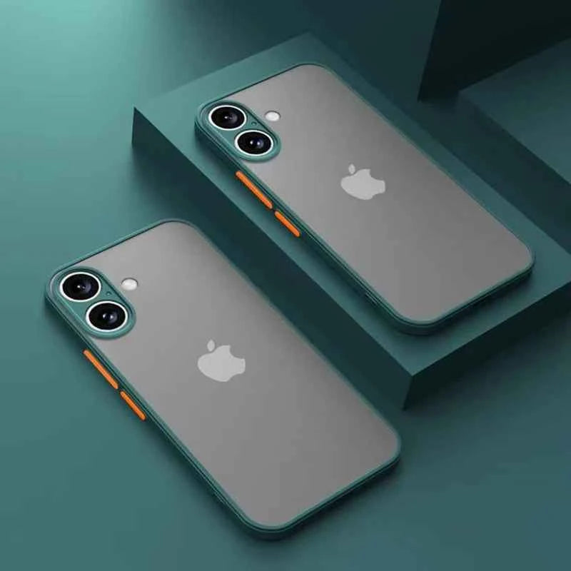 Luxury Armor iPhone Case - Shockproof Hard PC Cover