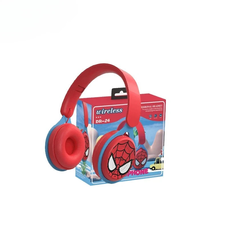 Premium Wireless Bluetooth Headphones - Over-Ear Stereo Cartoon Headset