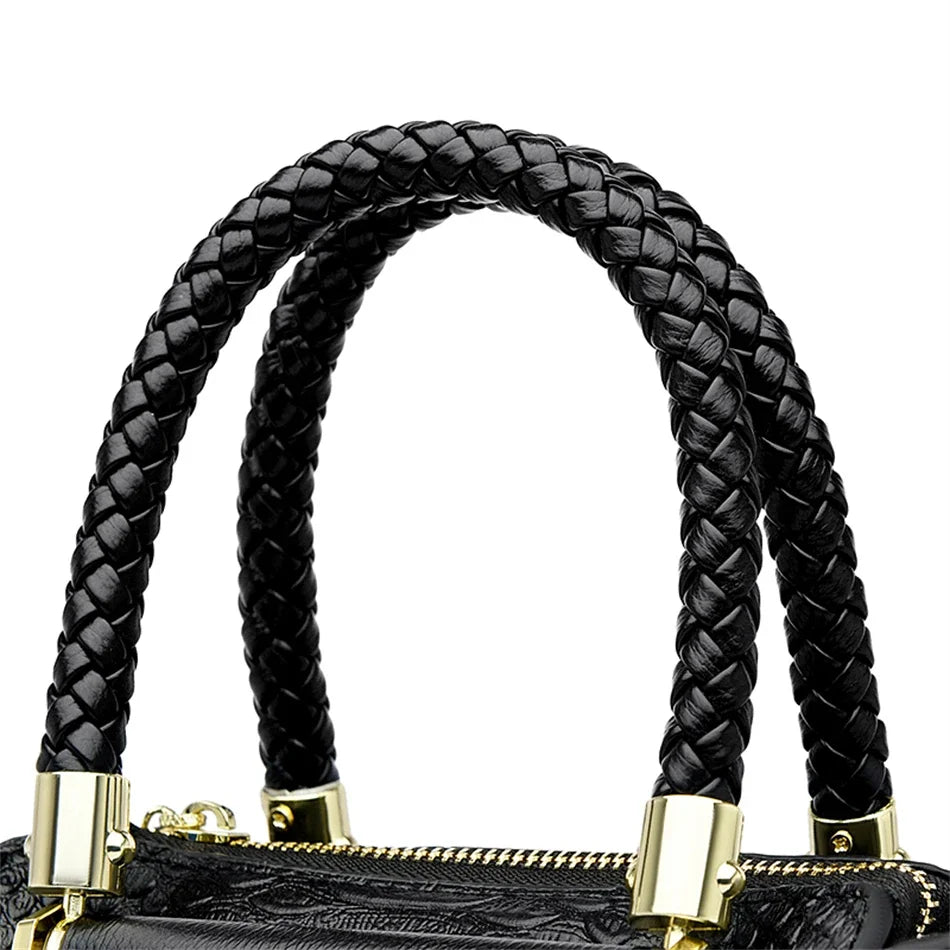 Elegant Designer Crossbody Bag - Premium Soft Leather