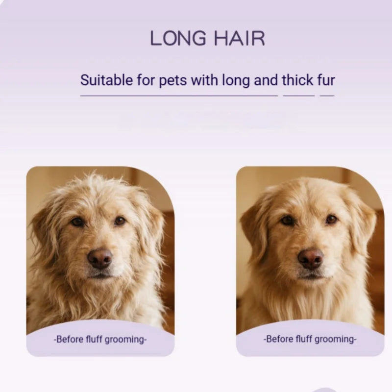 Premium Pet Grooming Brush - Thick Hair & Long Hair