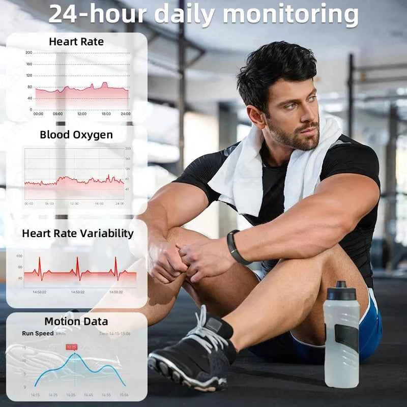 Luxury Smart Watch - Ultra-Thin Waterproof Fitness Tracker