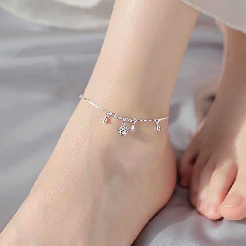 Elegant Vintage Bell Anklets - Palace Design