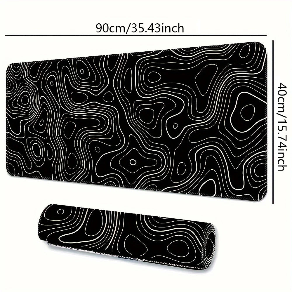 Premium Extended Gaming Mouse Pad - Stitched Edges