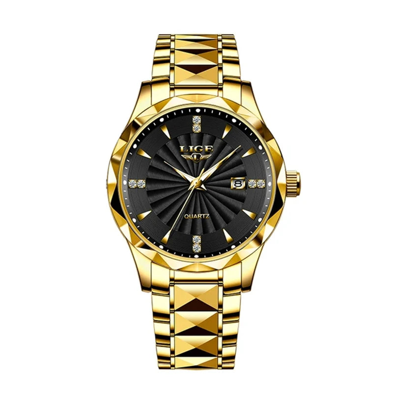 Elegant Women's Luxury Quartz Watch - Waterproof & Luminous