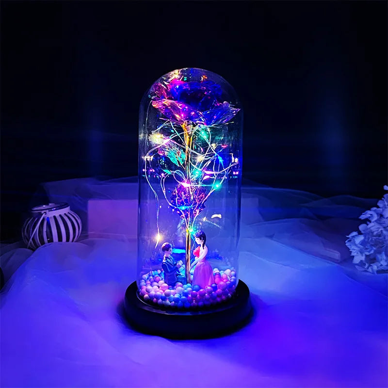 Elegant Luminous Eternal Rose - Valentine's Day Gift