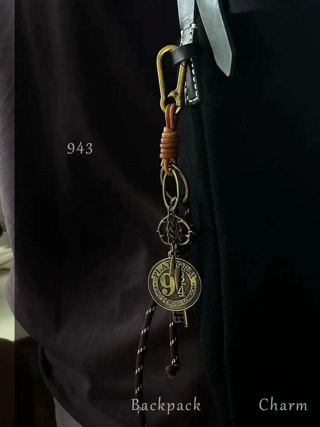 Retro Metal Harry Potter Keychain - Magic Bag Pendant