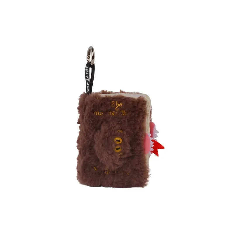 Premium Monster Book Plush Toy - Magic Hogwarts Pillow Pouch