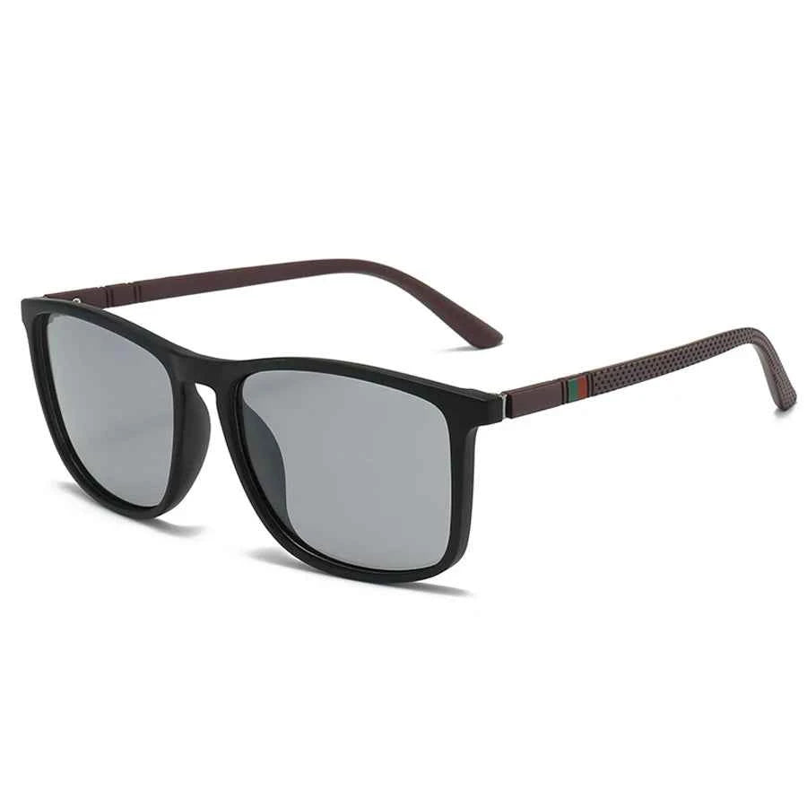 Fashion Photochromic  Vintage Sunglasses Men Women Square Brand Designer Sun Glasses Man Driving Fishing Eyewear