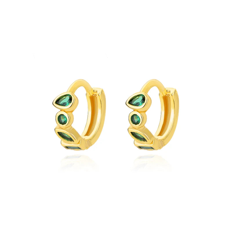 Elegant Star Hoop Earrings - Stainless Steel Y2K Jewelry