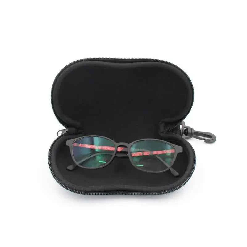 Premium Soft Sunglass Case - Neoprene Pouch with Belt Clip