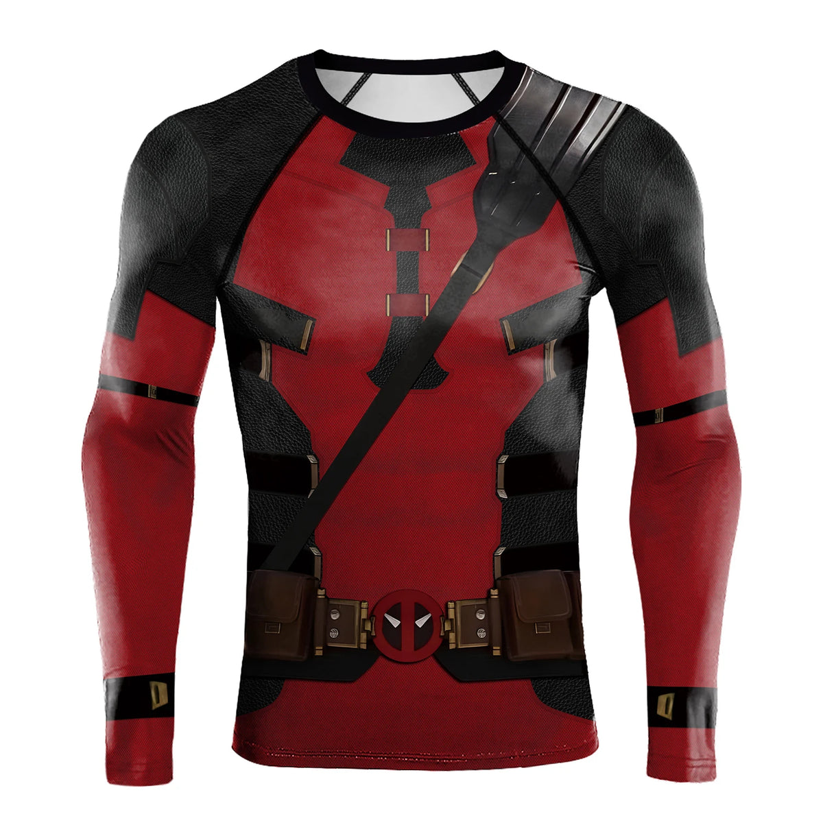 Spider Superhero Long Sleeve Compression Shirt - Premium Cosplay