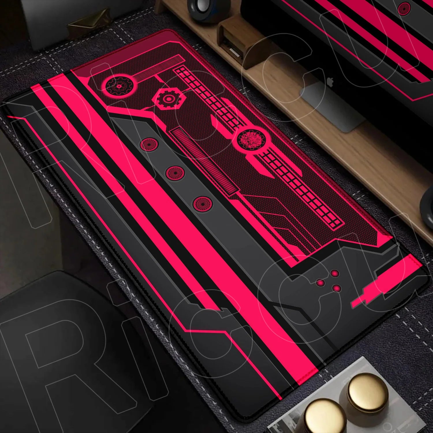 Premium HD Sci-Fi Gaming Mouse Pad - Large Desk Mat