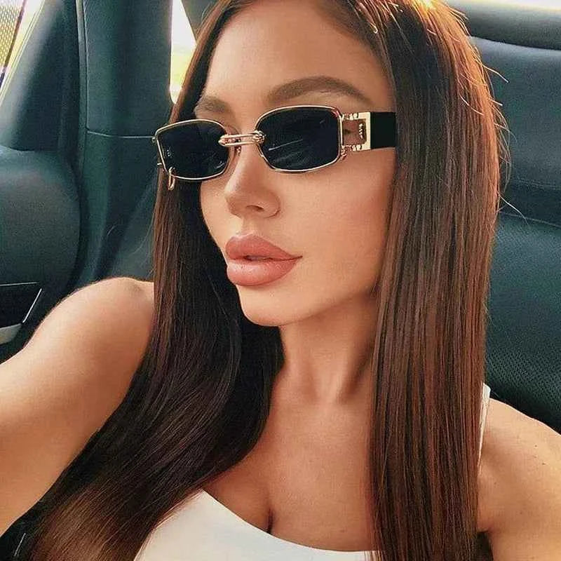 Luxury Square Sunglasses - Vintage Designer Fashion Shades