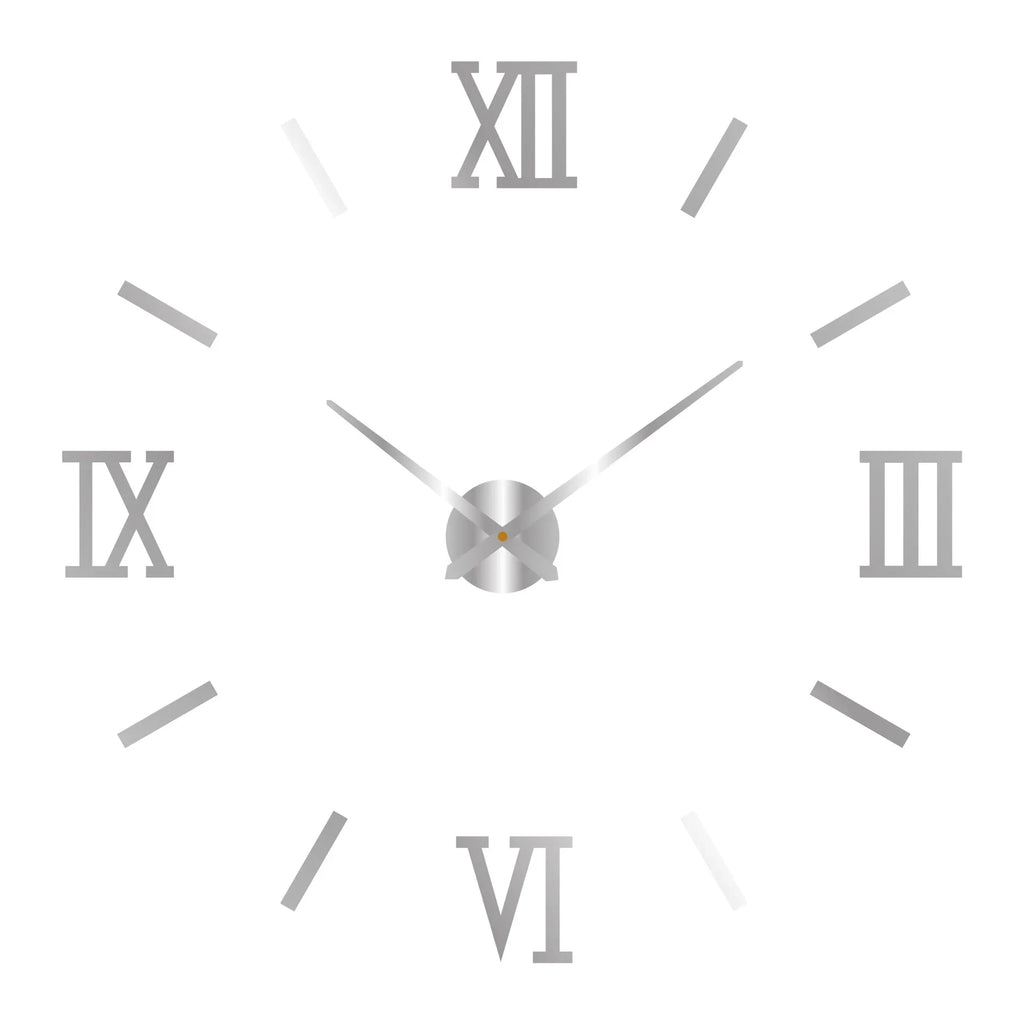 Elegant Modern Large Wall Clock - 3D DIY Quartz Design