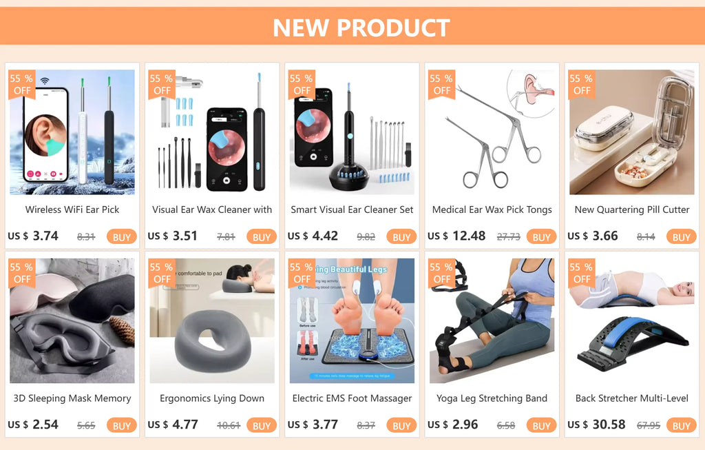 Premium EMS Foot Massager Pad - Portable Muscle Stimulator