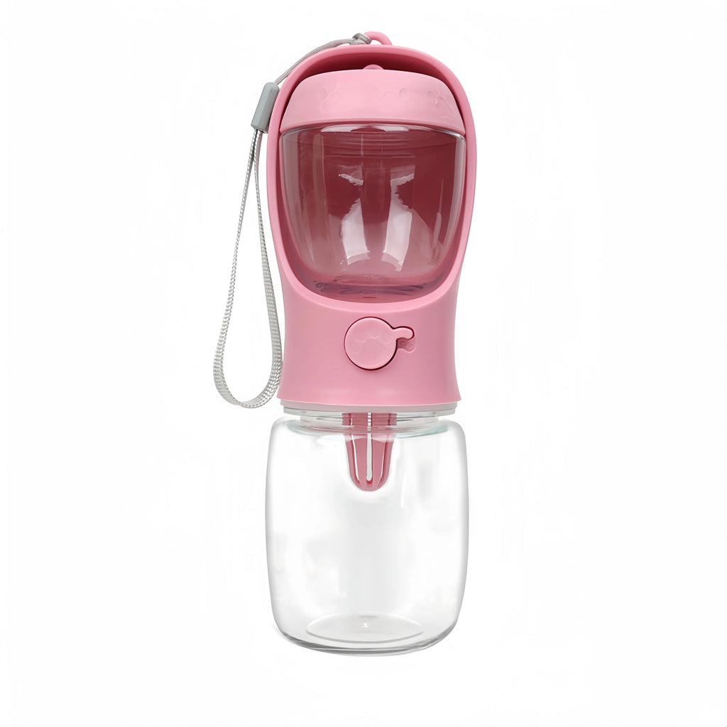 Premium Portable Pet Water Bottle - Travel Food & Water Dispenser