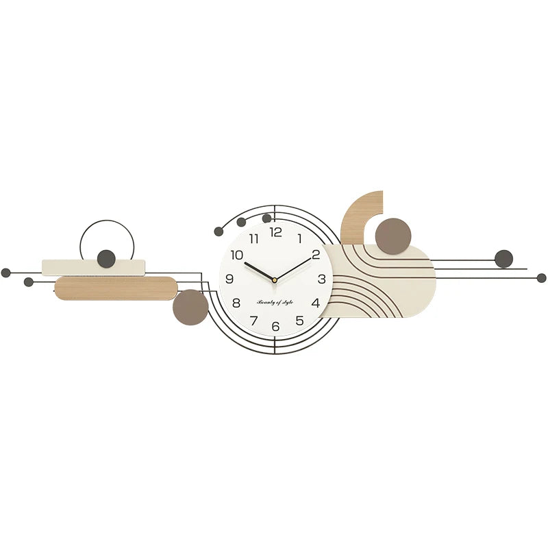 Elegant Modern Silent Wall Clock - Non-Ticking Home Decor