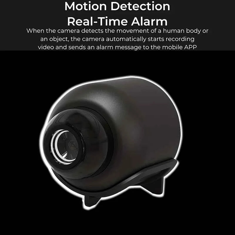 Premium Wireless Mini Camera - 1080P Night Vision & Motion Detection