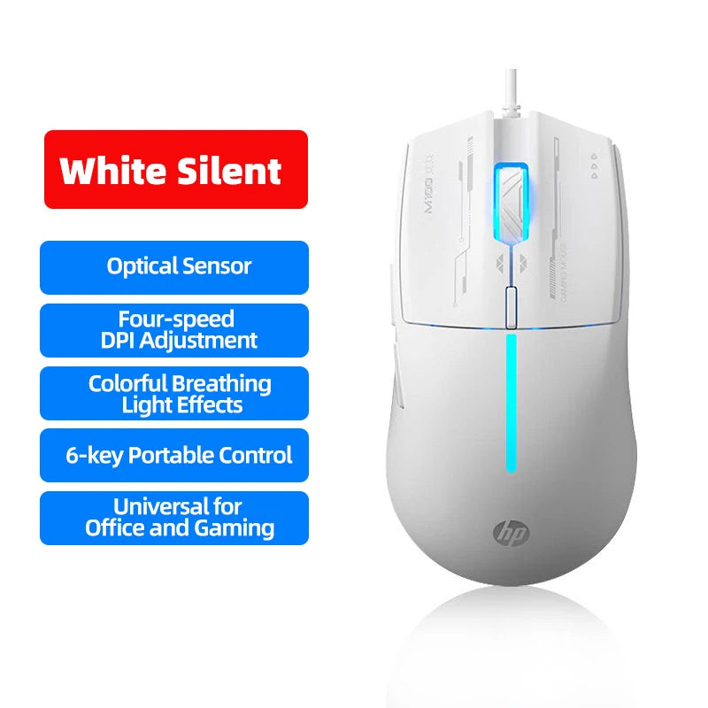 Premium Wired Gaming Mouse - Ergonomic Design for Esports & Office