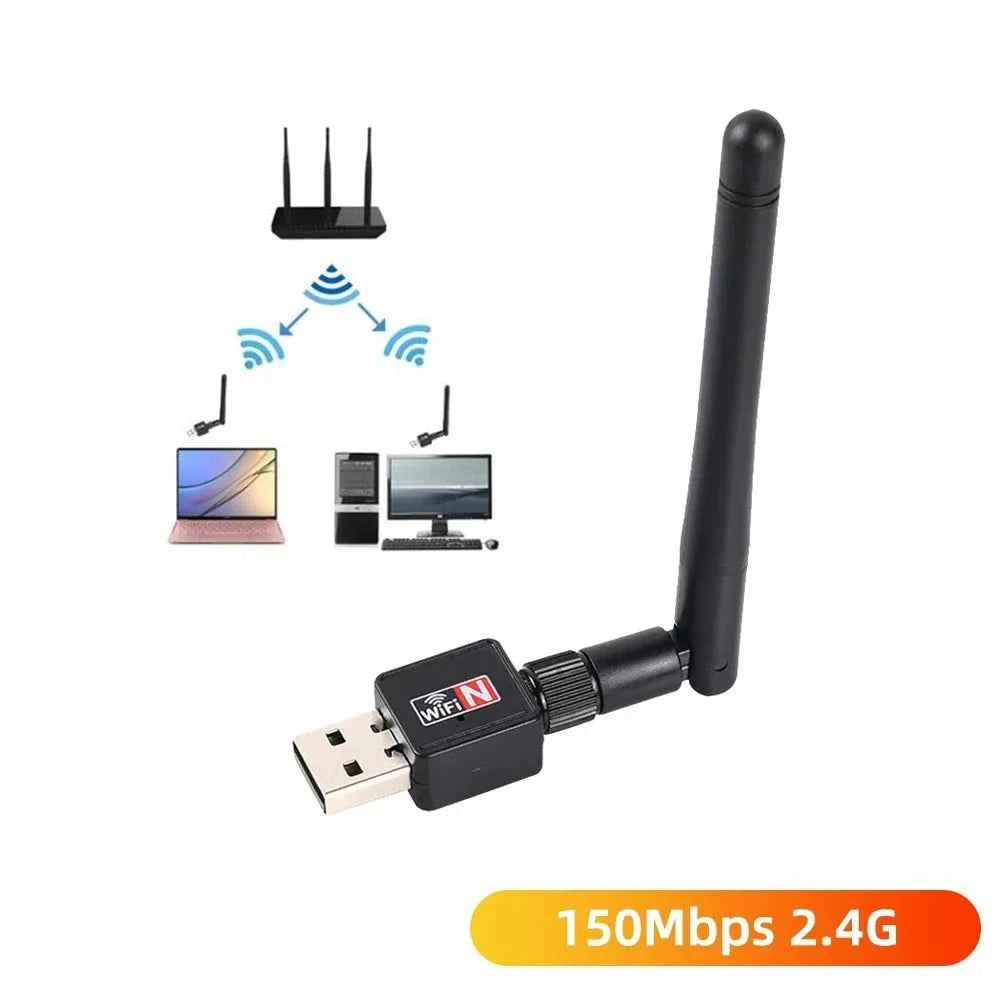 Premium Mini USB WiFi Adapter - 150Mbps Wireless Network Receiver