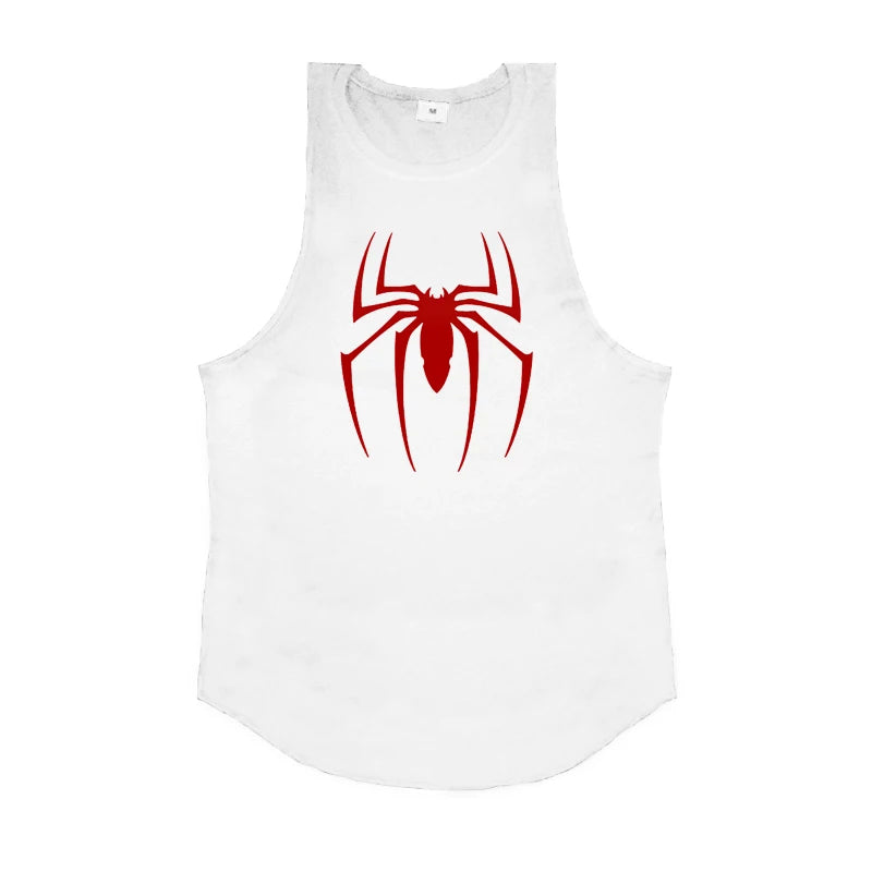Breathable Men's Running Tank Top - Cotton Gym Sleeveless Shirt
