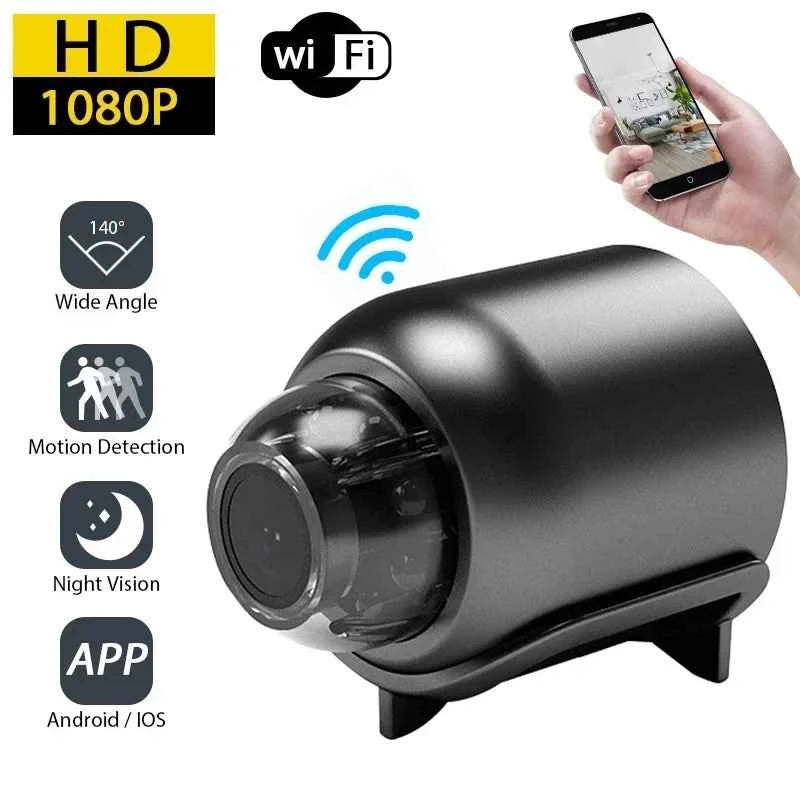 Compact Wireless Surveillance Camera - 1080P HD & Night Vision