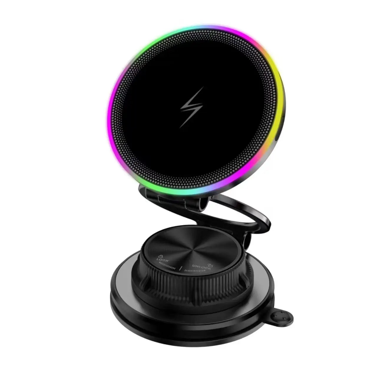Premium Magnetic Wireless Car Charger Mount - 360° Rotatable